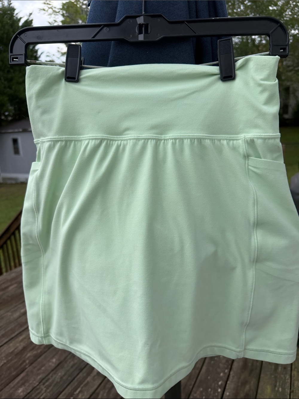 Athleta Mint Green Athletic Skort with Pockets